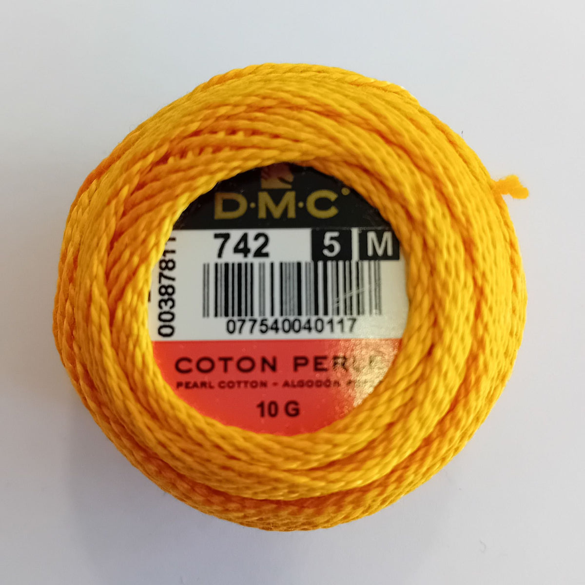 DMC Perlgarn Nr. 5 Coton Perlé col. 742