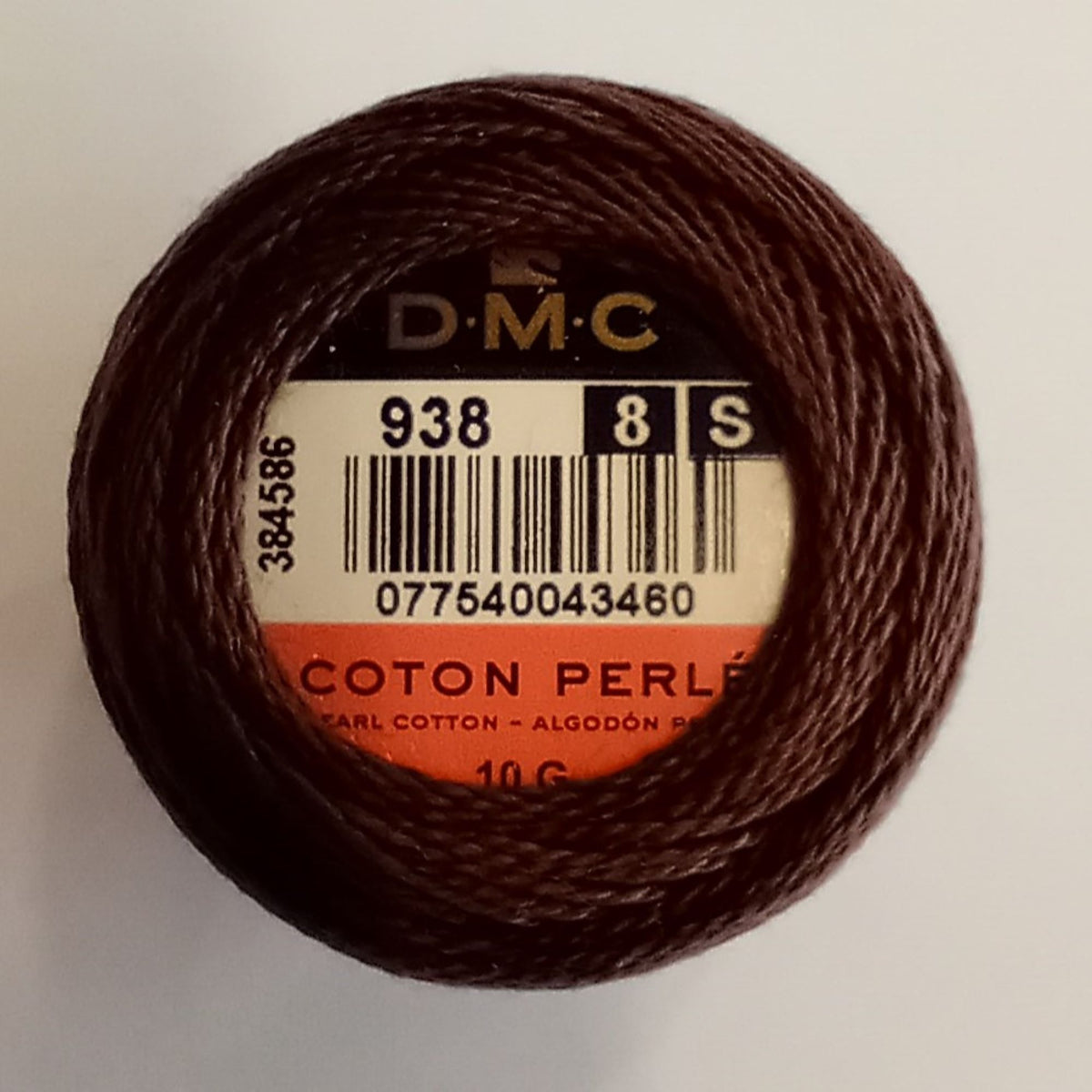 DMC Perlgarn Nr. 8 Coton Perlé col. 938