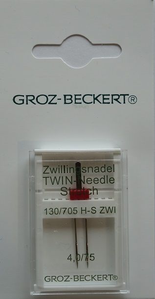 Stretch Zwillingsnadel H-S 75er 4.0 mm
