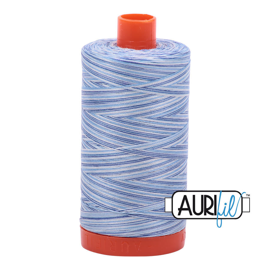 Aurifil Garn aus 100 % Baumwolle, 50 wt./2-fach - Multi - 4655